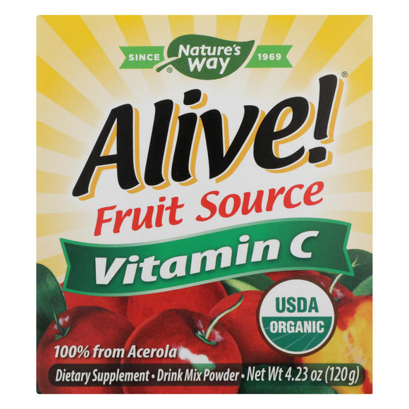 Nature's Way - Alive! Fruit Source Vitamin C - 120g