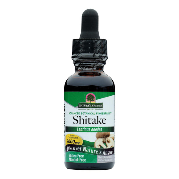 Nature's Answer - Shiitake Fruiting Body - 1 Fl Oz