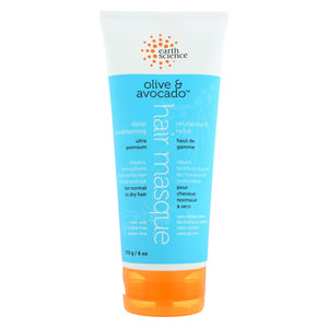 Earth Science Olive And Avocado Deep Conditioning Masque - 6 Fl Oz