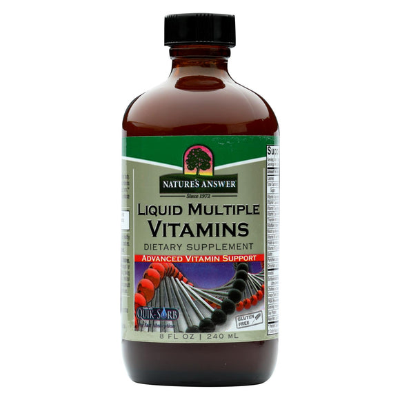 Nature's Answer - Liquid Multiple Vitamins - 8 Fl Oz