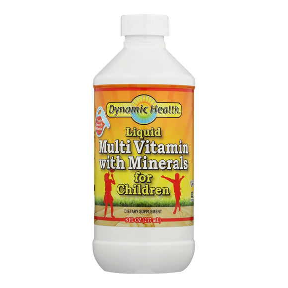 Dynamic Health Liquid Multi Vitamin With Minerals For Children - 8 Fl Oz