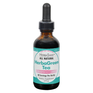 Herbasway Laboratories Herbagreen Tea Raspberry Lime - 2 Fl Oz