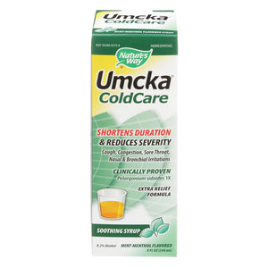 Nature's Way - Umcka Coldcare Syrup Menthol - 8 Fl Oz