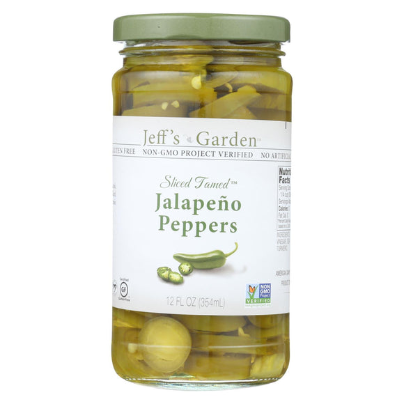 Jeff's Natural Jeff's Natural Jalapeno Peppers - Jalapeno - Case Of 6 - 12 Oz.