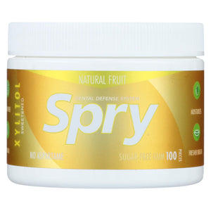 Spry Chewing Gum - Fresh Fruit - 100 Count