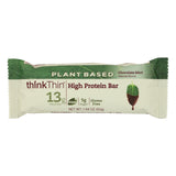 Think! Thin Plant Based Protein Bar - Chocolate Mint - Case Of 10 - 1.94 Oz