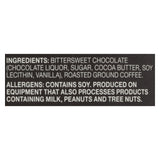 Endangered Species Natural Chocolate Bars - Dark Chocolate - 72 Percent Cocoa - Espresso Beans - 3 Oz Bars - Case Of 12