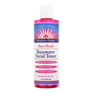 Heritage Store - Rosewater Facial Toner - 1 Each - 8 Oz