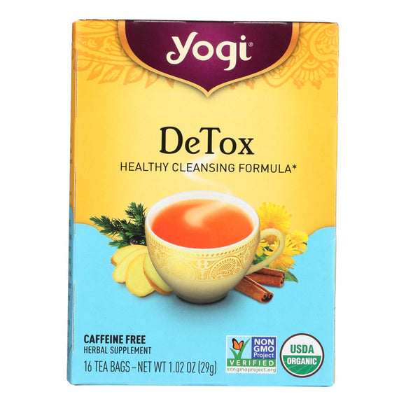 Yogi Tea Detox - Caffeine Free - 16 Tea Bags