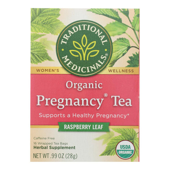 Traditional Medicinals Organic Pregnancy Tea - Caffeine Free - 16 Bags