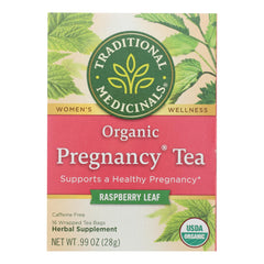 Traditional Medicinals Organic Pregnancy Tea - Caffeine Free - 16 Bags