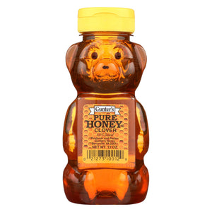 Gunter Pure Clover Honey - Case Of 12 - 12 Oz.