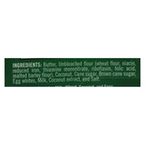 Tate's Bake Shop Coconut Crisp Cookies  - Case Of 12 - 7 Oz