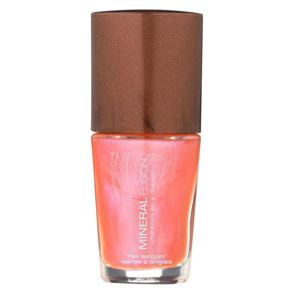 Mineral Fusion - Nail Polish - Pink Fire Opal - 0.33 Oz.