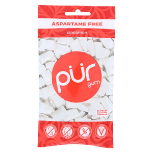 Pur Cinnamon Gum  - Case Of 12 - 2.72 Oz