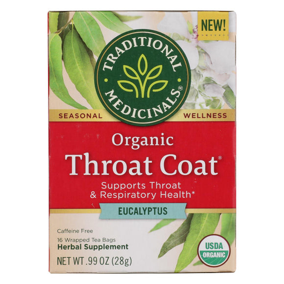 Traditional Medicinals - Herbal Tea Thrt Ct Eclyp - Case Of 6 - 16 Bag
