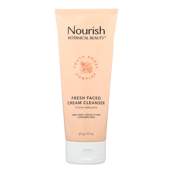 Nourish Botanical Beauty - Cream Clsner Fresh Faced - 1 Each - 6 Fz